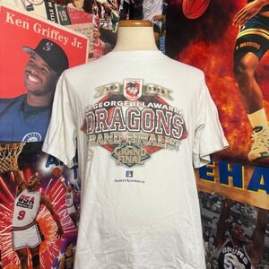 Vintage St George Illawarra Dragons 1999‎ Grand Final T Shirt NRL Rugby Sz Large